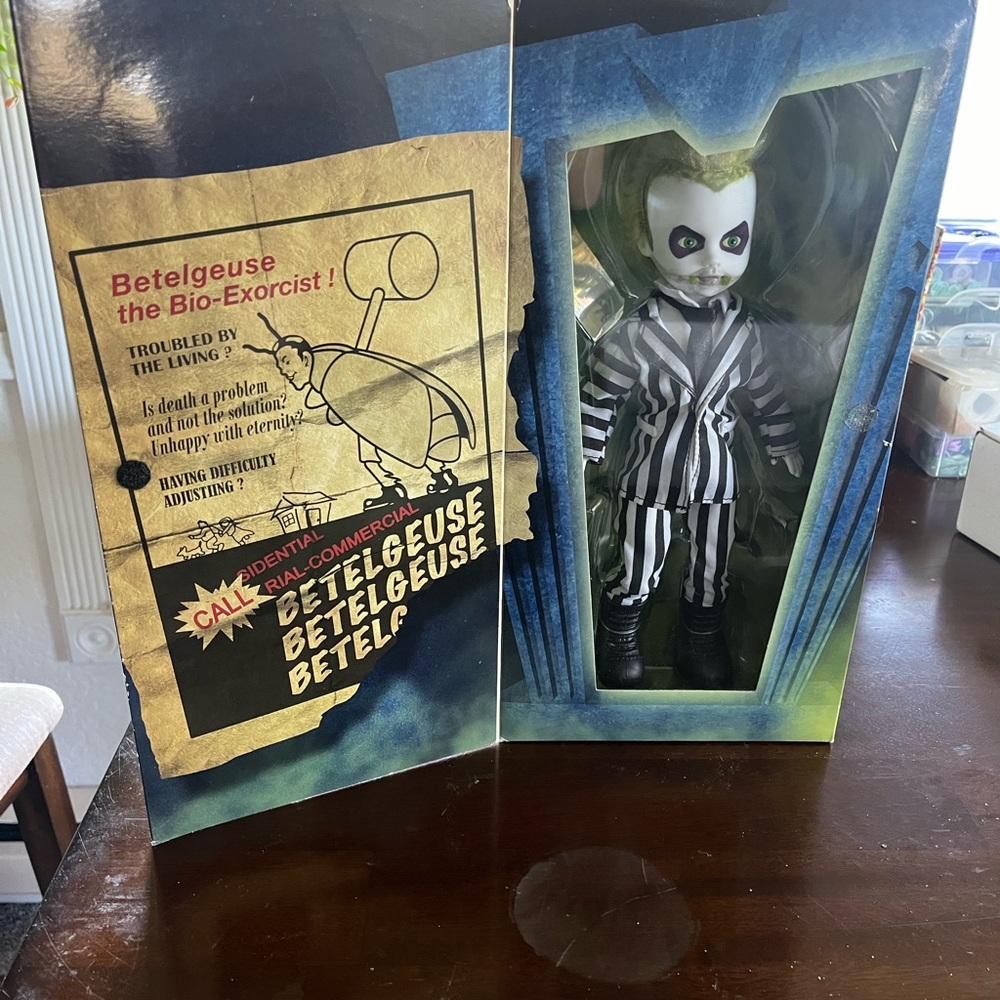 Mezco Living Dead Doll: Beetlejuice The Bio-Exorcist